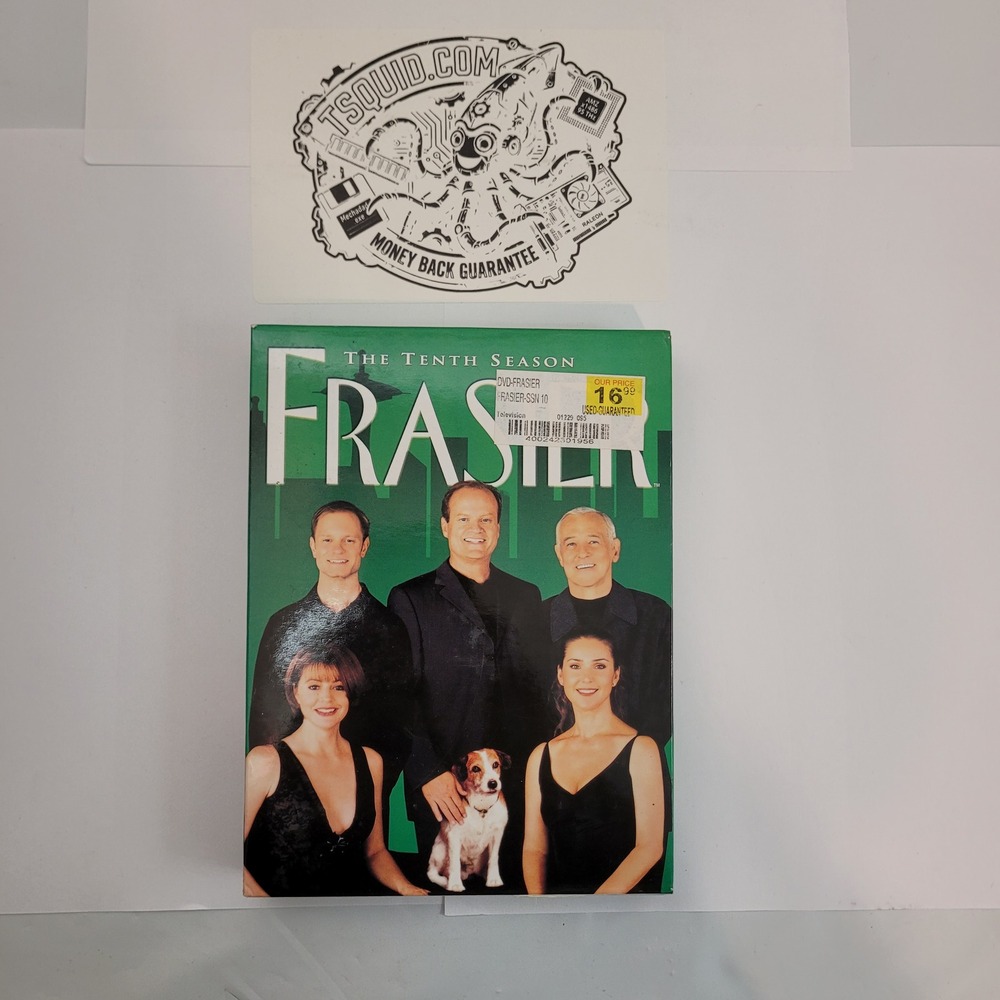 Paramount Frasier The Tenth Season DVD Box Set 4-Disc Complete 10th Season
